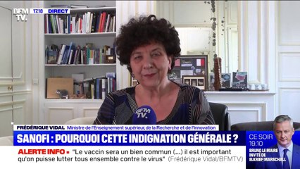 Vaccin: pour Vidal, "il est très important qu'on ne mette pas en avant des questions pécuniaires"