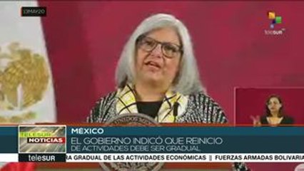Gobierno de México anuncia plan para regreso a la "nueva normalidad"