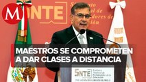 SNTE respalda plan de reanudación de actividades escolares tras coronavirus