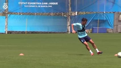 El Espanyol sube la intensidad del trabajo físico en el Ciudad Deportiva Dani Jarque