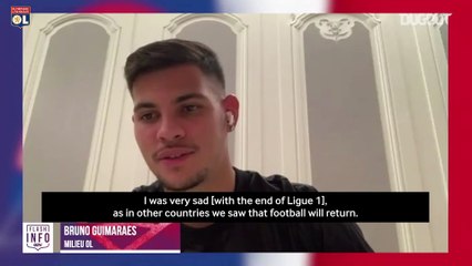 Bruno Guimarães talks about the end of 2019/20 Ligue 1