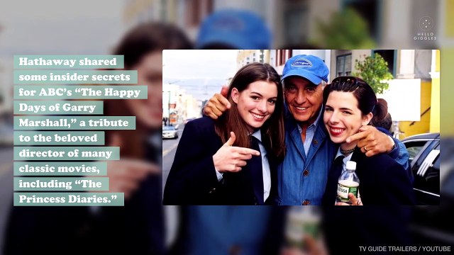 Anne Hathaway revealed that this iconic Princess Diaries moment was totally an accident