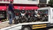 Keşan'da 35 motosiklet ve sürücüsüne 78 bin 774 TL ceza kesildi