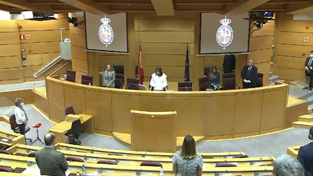Minuto de silencio en la Comisión de Asuntos Económicos