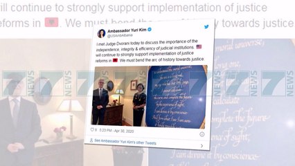 YURI KIM TAKON DVORANIN, SHBA MBESHTET PAVARESINE E GJYQESORIT - News, Lajme - Kanali 7