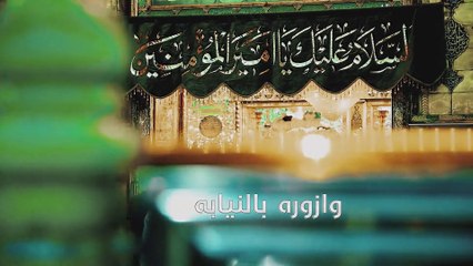 الرادود سيد أحمد النعيمي -زيارة بالنيابة