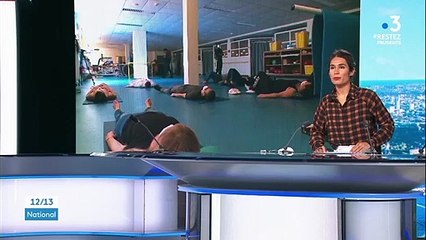 Coronavirus : quand l'armée aide les soignants à se relaxer