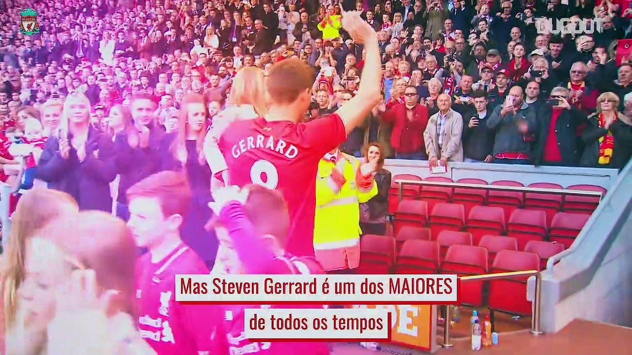 Steven Gerrard, uma lenda do Liverpool
