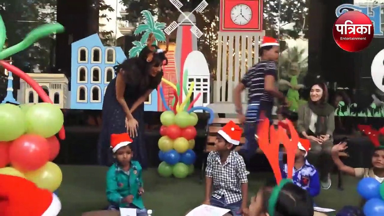 NGO KIDS के साथ चित्रांगदा ने मनाया क्रिसमस - Patrika Bollywood