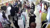 Alışveriş yapan kadınların korkulu rüyası kapkaçcılar önce kameraya sonra polise yakalandı