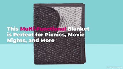 I’m Obsessed With This Multi-Functional Blanket That’s Perfect for Picnics, Movie Nights,