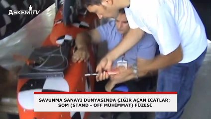 Savunma Sanayi Dünyasında Çığır Açan İcatlar- SOM (Stand - Off Mühimmat) Füzesi
