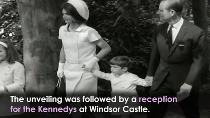 On This Day: 14 May 1965  - The Queen Unveils JFK Memorial in Surrey