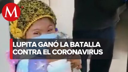 Niña de 8 años es dada de alta tras vencer al coronavirus