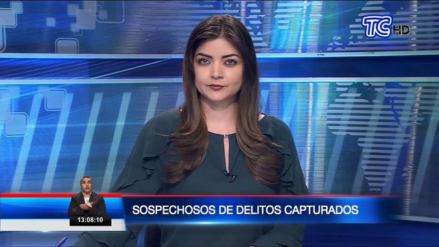 Sospechosos de delitos fueron capturados en Quito