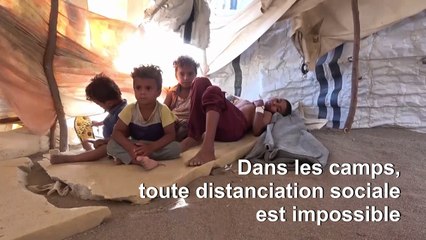 Au Yémen, les déplacés totalement démunis face au virus