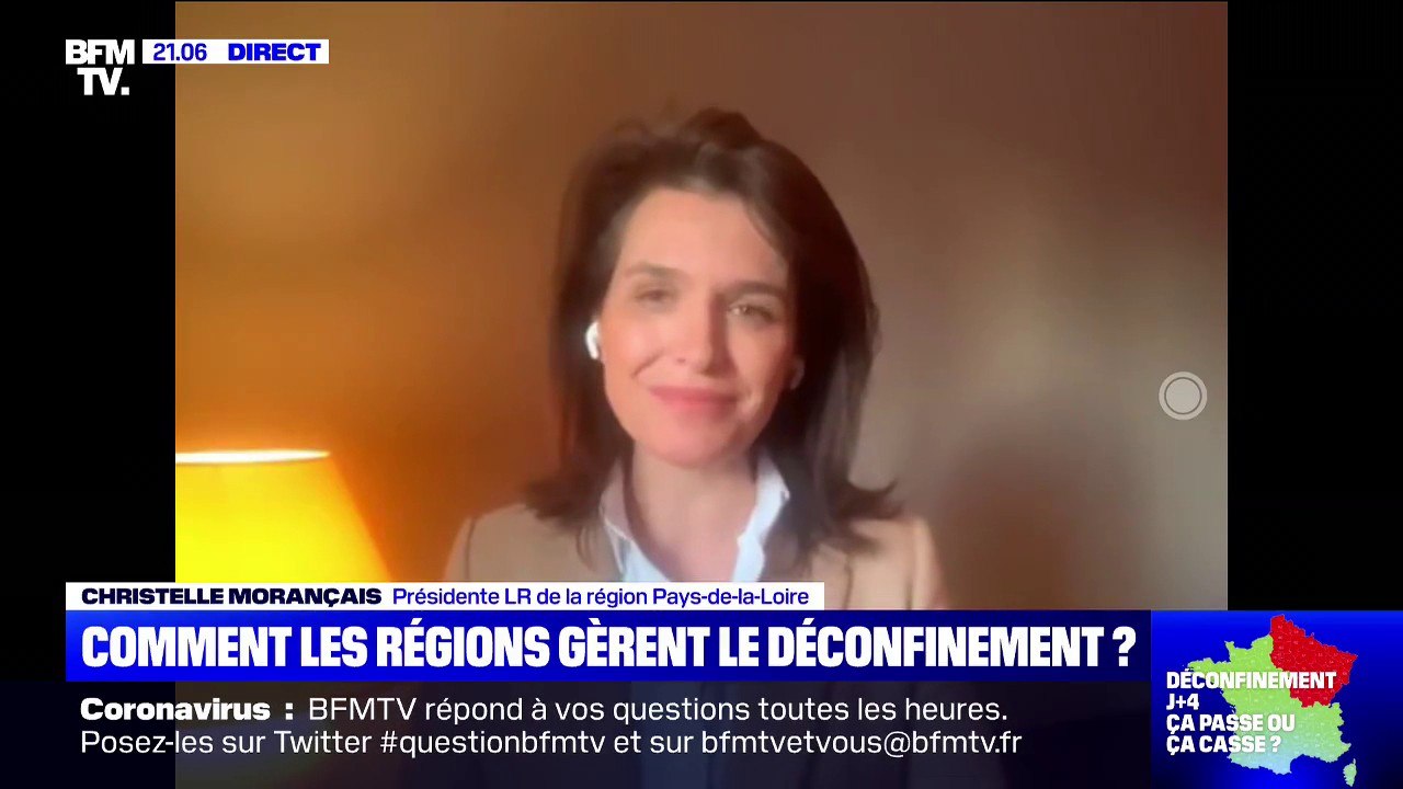 Christelle Morançais (LR): "Le déconfinement ne va pas assez vite, il faut accélérer"