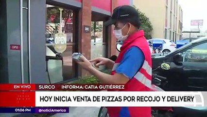 Edición Mediodía: Hoy inica venta de pizzas por recojo y delivery