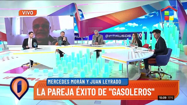 Reencuentro de Gasoleros en Intrusos: Mercedes Morán y Juan Leyrado juntos