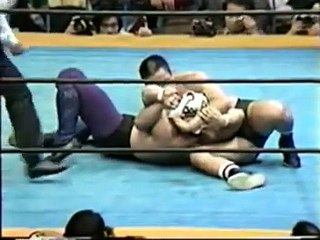 1895 01 16 UWF スーパー・タイガー vs 藤原喜明