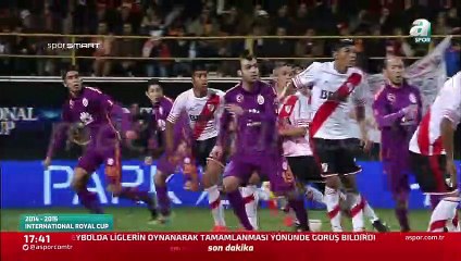 Galatasaray 1-1 CA River Plate (Pen. 5-6) [HD] 17.01.2015 - International Royal Cup 2015 Semi Final Match