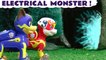 Paw Patrol Mighty Pups Electric Mystery Monster in the Tunnel with Marvel Spiderman Electro and Thor and the Funny Funlings in this Family Friendly Full Episode English Toy Story
