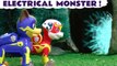 Paw Patrol Mighty Pups Electric Mystery Monster in the Tunnel with Marvel Spiderman Electro and Thor and the Funny Funlings in this Family Friendly Full Episode English Toy Story