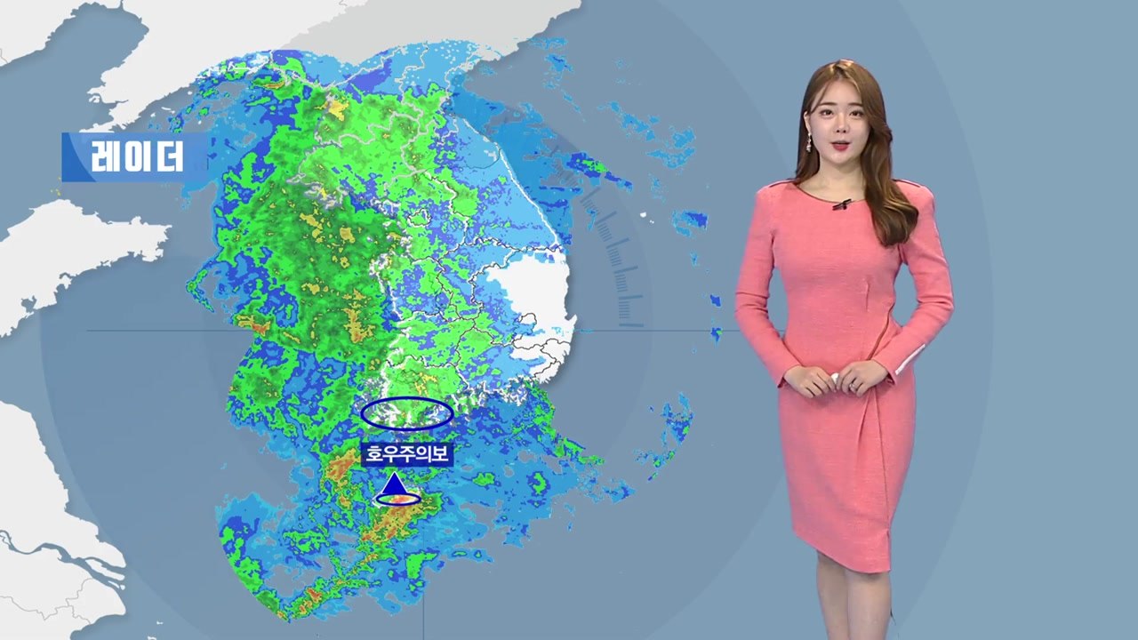 [날씨] 오늘 전국 비...제주·남해안 벼락·돌풍 동반 봄 호우 / YTN