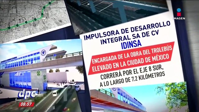 Así será el trolebús elevado en Iztapalapa
