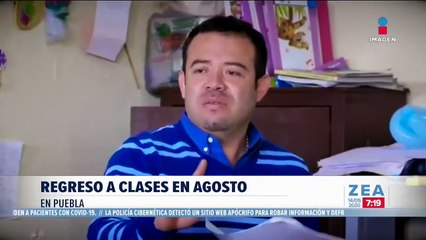 Plantea Miguel Barbosa que estudiantes regresen a clases en agosto
