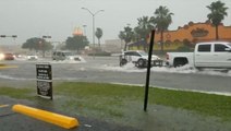 Heavy rain leads to flooding in Texas