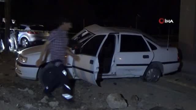 Polis şüpheli kovalamacasında kaza: 3'ü polis 5 yaralı