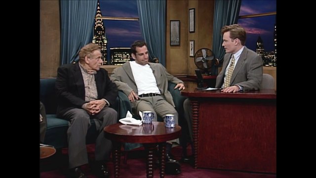 Ben & Jerry Stiller On Late Night With Conan O'Brien 06/14/1996