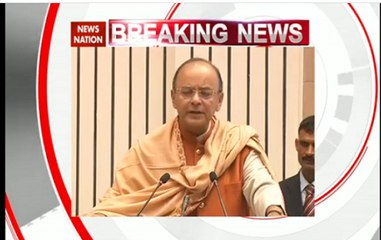 Video herunterladen: Finance Minister Arun Jaitley pitches for cashless economy