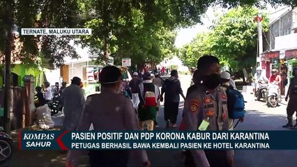 Rekaman Pasien Positif dan PDP Corona Kabur dari Karantina