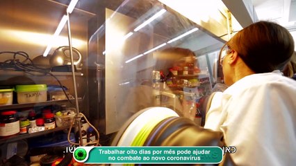 Trabalhar oito dias por mês pode ajudar no combate ao novo coronavírus