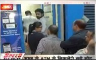 Speed News @ 8 am:  Queues, chaos and frustration at ATM booths as people rush to withdraw cash