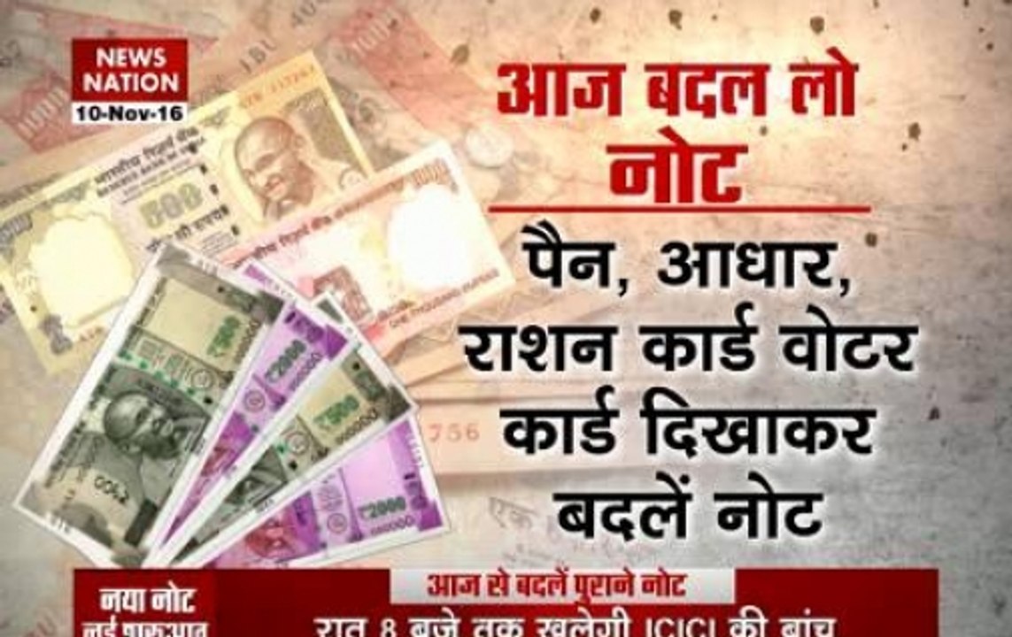 Rs 500, Rs 1,000 notes banned: Banks to remain open this weekend