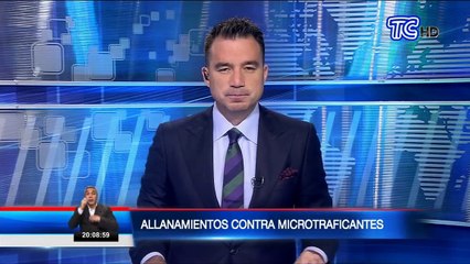 Dos allanamientos contra microtraficantes Manabí