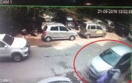 Caught on camera: Hit and run captured on CCTV in Delhi’s Malviya Nagar, FIR registered