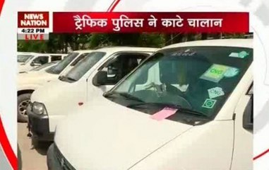 Headlines of the hour: Police issue Challans for illicit parking