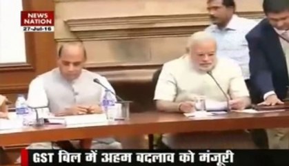 Cabinet drops 1% additional tax from GST Bill