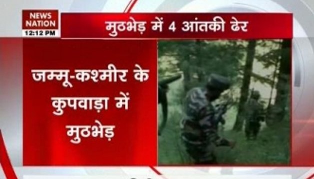 Four militants killed, another arrested in Kupwara