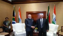 PM Narendra Modi meets South African President Jacob Zuma