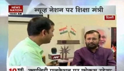 Will enhance education quality in India:  Prakash Javadekar