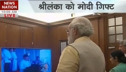 PM Modi, SL President jointly inaugurate renovated Duraiappah Stadium in Jaffna