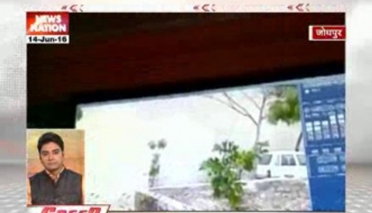 CCTV footage of MiG crash in Jodhpur