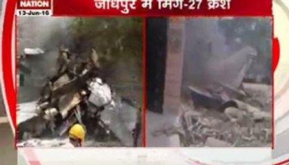 Another  MiG-27 fighter jet  gone down