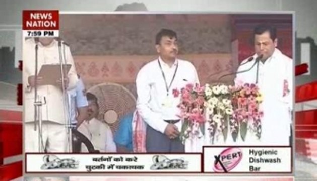 Sarbananda Sonowal sworn in as first BJP Chief Minister of Assam
