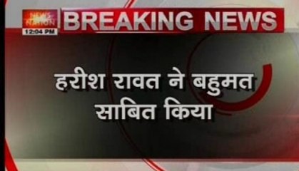 Harish Rawat wins floor test, set to return as Uttarakhand CM